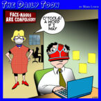 Covid-19 cartoon