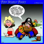 Pirate cartoon