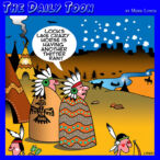 Crazy Horse cartoon