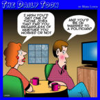 Politicians cartoon