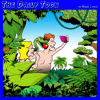 Posting photos cartoon