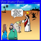 Jesus miracle cartoon