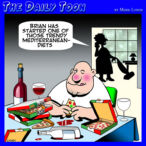 Dieting cartoon