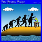 History of man cartoon