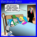 Sheep herder cartoon