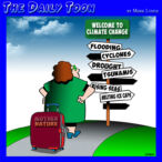 Global warming cartoon