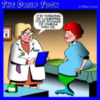 Vitamin supplements cartoon