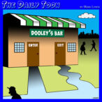 Irish pub cartoon