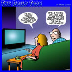 Alternative news cartoon