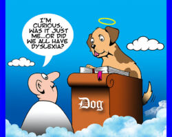 Dyslexic cartoon