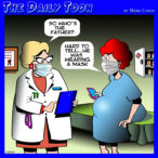 Face mask cartoon