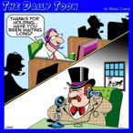 Call centre cartoon