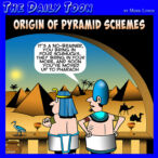 Ponzi scheme cartoon