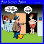 Unfaithful wife cartoon