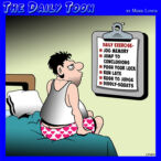 Fitness cartoon