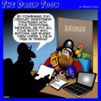 Cryptocurrency cartoon