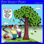 Horticultural alchemy, cartoon