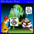 Paradise cartoon