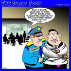 Banking cartoon