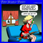 Say hello to my little friend, cartoon