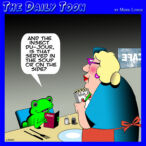 Frog cartoon