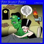Frankenstein cartoon