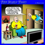 Wine cartoon