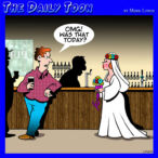 Bucks party cartoon