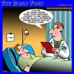 Bedside manner cartoon