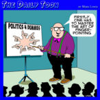 Politicians cartoon