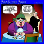 Fortune teller cartoon