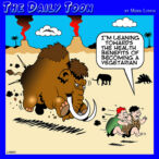 Vegetarian cartoon