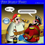 Talk like a pirate cartoon