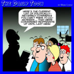 Office politics cartoon