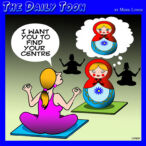 Yoga cartoon