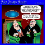 Corruption cartoon