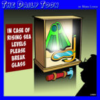 Global warming cartoon