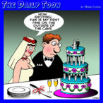 Wedding day cartoon