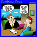 Resume cartoon