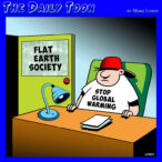 Global warming cartoon