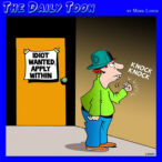 Idiot cartoon