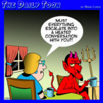 Devil cartoon