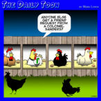 Colonel Sanders cartoon