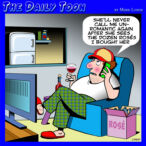 Romantic cartoon