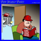 Follow the science cartoon