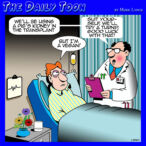 Transplant cartoon