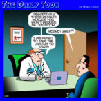 Rich doctors cartoon