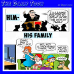 Resigning politicians cartoon