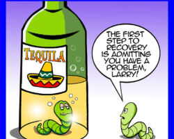 Tequila cartoon