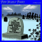Self-diagnosis cartoon